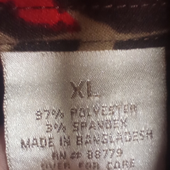 BAXTER & WELLS Womens Multicolor Floral Button Front Stretch Shacket XL Jacket - Picture 12 of 12